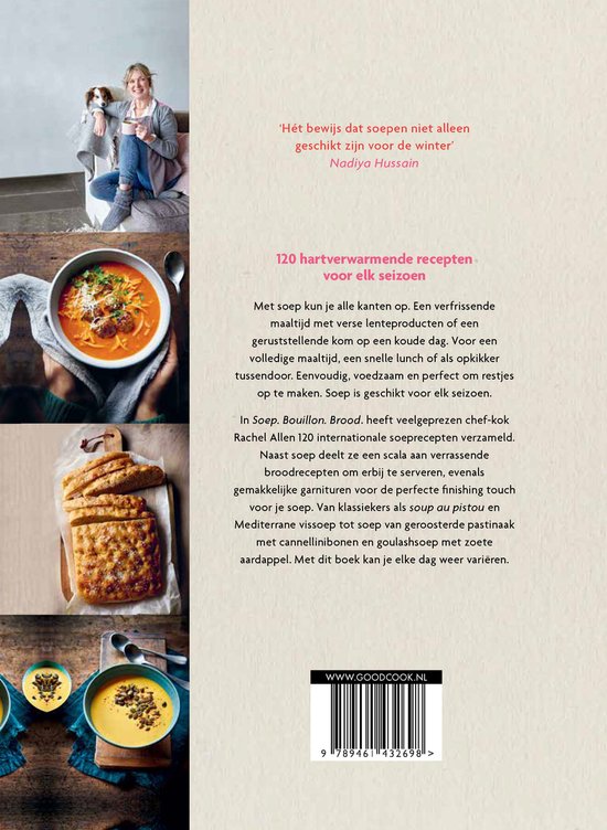 Soep. Bouillon. Brood.